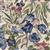 Country Floral Blue Flowers on Cream Fabric 0.5m Exclusive