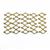 Gold Plated Base Metal Wave Spacer Beads, 25pcs 