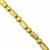 Gold Plated 925 Sterling Silver Stardust Spacer Beads, Approx 3x4mm & 3mm, 15cm Strand