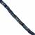 70cts Dyed Blue Quartazite & Pyrite Jasper Heshi Beads Approx 2x4mm, 38cm strand