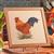 Cross Stitch Guild Rhode Island Red Chicken on Aida Kit