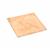 Copper sheet, Approx 0.4mm 10x10cm, 1pc