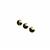 Swarovski Crystal Rivoli, 1122 - Crystal Iridescent Green Foiled, 47SS/10.73mm (3pk)