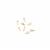 Gold Plated 925 Sterling Silver Pendant Bail With Peg (8pcs)