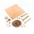 Metal Mayhem - 10x10 Copper Sheet 0.5mm, Antique Bronze Findings Pack