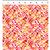 Sew Spring Collection Mini Squares Red Multi Fabric 0.5m