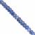 28cts Tanzanite Faceted Rondelles Approx 4mm, 20cm Strand