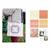 Suzie Duncan's Peach Jason Yenter Pebble Bag Kit: Instructions, Fabric (0.5m) &FQ's (4pcs)
