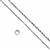 925 Sterling Silver Diamond Cut, Twisted Cut Wire Project 7.17g With Downloadable Instructions By Carol Vickers
