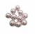 Pale Pink Shell Pearl Rounds Approx 12mm, 10pcs
