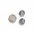 Kit 8: 2x 10mm Fluorite Rounds & 1x Fluorite Silicone Slider Rondelle Approx 14mm