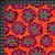 Kaffe Fassett Collective Flower Net Crimson Fabric 0.5m