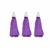 Purple Tassel, 30mm, 3pcs