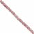 16cts Strawberry Quartz Faceted Rondelles Approx 2.75x2mm, 30cm Strand