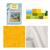 Helen Newton Bright Daffodil Cushion Kit: Instructions, Panel & Fabric (1m)