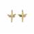 Gold Plated 925 Sterling Silver Dragonfly Pendant, Approx 18x13mm, 2pcs 