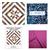 The Swift Quilting Company Arcadia Magenta Half-Square Triangles Quilt Kit (72 x 87inches): Instructions, Charm Pack & Fabric (3m)