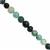25cts Grandidierite Smooth Rounds Approx 5 to 6mm 15cm Strand