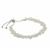 Close Out Deal, 25.95cts Rainbow Moonstone 925 Sterling Silver Slider Bracelet Approx 9inch 