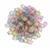 Plastic Foil Edge Lucite Petals 200pcs, Approx 15x22mm