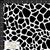 Wild Text Collection Giraffe Print Black Fabric 0.5m