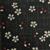 Nomura Japanese Flowers On Black Fabric 0.5m