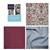 Delphine Brooks' Silver William Morris Amelie Bag Kit: Instructions, Fabric (2.5m)