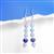 100cts Blue Angelite Plain Rounds, Approx 6mm, 38cm Strand