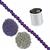 Zambian Amethyst 4mm Plain Round, Silver & Amethyst Seed Bead Project With Downloadable Instructions By Rachel Smith