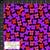 Ladybug Love Purple Flowers Fabric 0.5m