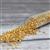 Miyiuki Delica Galvanised Yellow Gold Dyed Seed Beads 11/0 Approx 7.2GM