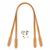 Tan Brown Faux Leather Bag Shoulder Straps. 72cm (28in)