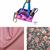Studio 7t7 Charcoal Floral Divide & Go Caddy Bag Kit: Instructions, Fabric (1m) 