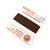 Silk Thread, Size 04 (.6 mm, .024 in) - Brown, with needle, 2 m (6.5 ft)