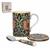 William Morris Pimpernel Mug Coaster Spoon Set