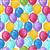 Party Line Collection Balloons Fabric 0.5m