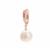 White Freshwater Cultured Pearl Pendant Approx 11-14mm With Rose Gold Plated 925 Sterling Silver Peg Bail