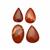 170cts Redskin Jasper Mixed Shape & Size (Pack of 3 to 7 Pcs)