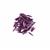 Preciosa Ornela Alabaster Pearl Pastel Purple Thorn Beads Approx. 5x16mm (50pcs)