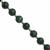 110cts Malachite Smooth Round Approx 8mm, 21cm Strand With Spacers
