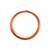 3m Copper Coloured Copper Half Round Wire Approx 0.60mm