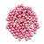 Alabaster Pastel Pink Fire Polish Beads, 4mm (100pk)