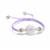 Nylon Cord Braiding Bracelet with 20cts Type A Aqua Jadeite Huaigu and Rounds