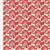 Tilda Jubilee Collection Wildgarden Red Fabric 0.5m