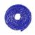 Blue AB Glass Bicones, 1m Strand, 4mm 