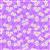 Henry Glass Nana Mae Daisy Purple Fabric Bolt 4.56m