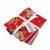 Printed Fat Quarters Red Pack of 5