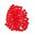 Red Faceted Beads, 6mm, 100pcs