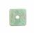 17cts Amazonite Smooth Square Donut,Approx 25mm