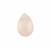 10cts Rose Quartz High Polish Drop Approx 18x12mm with 1.25mm Drill Hole